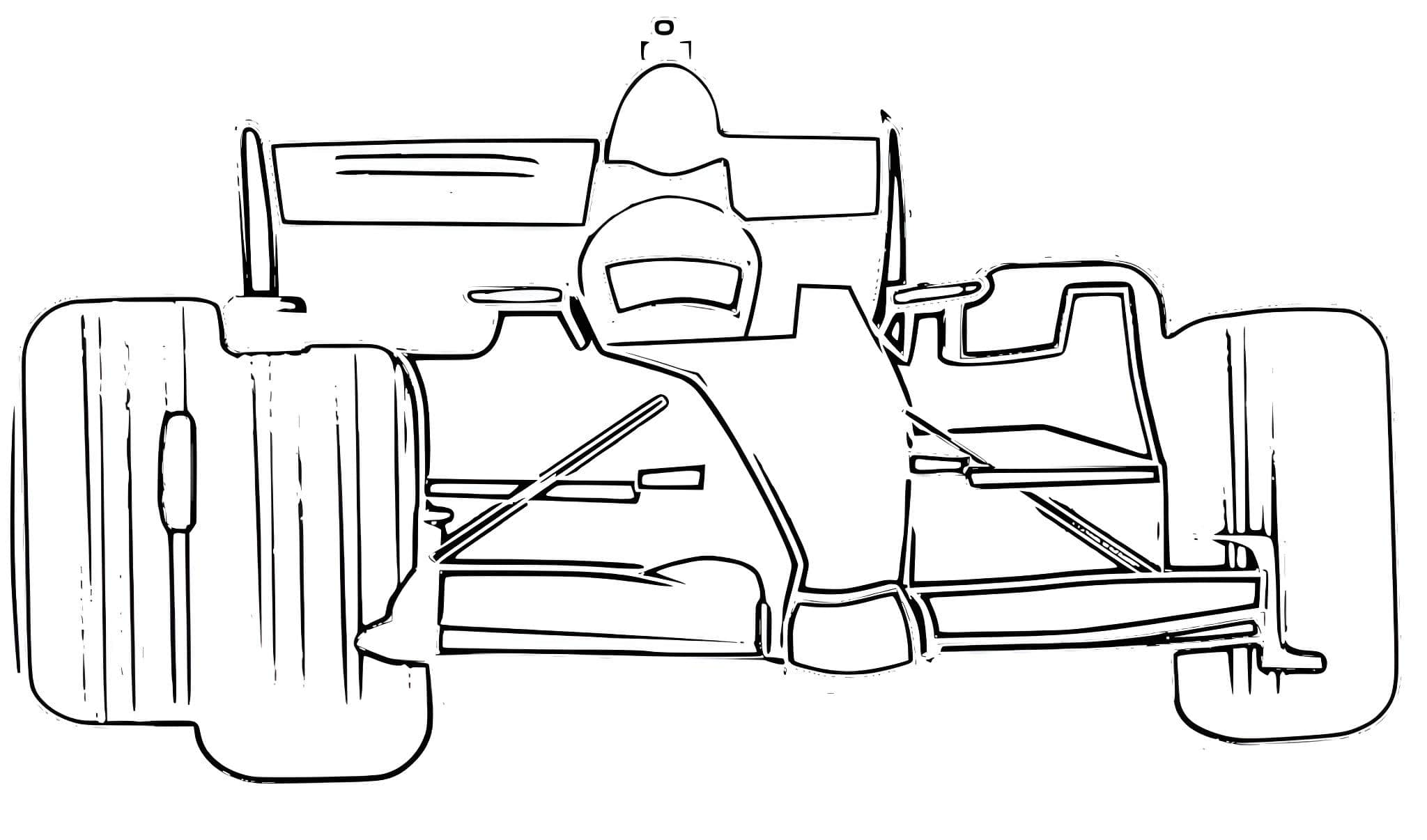Ausmalbild Formel 1 Zum Ausdrucken Ausmalbild
