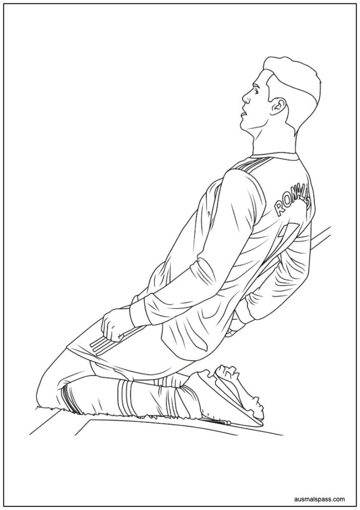 Cristiano Ronaldo Ausmalbilder