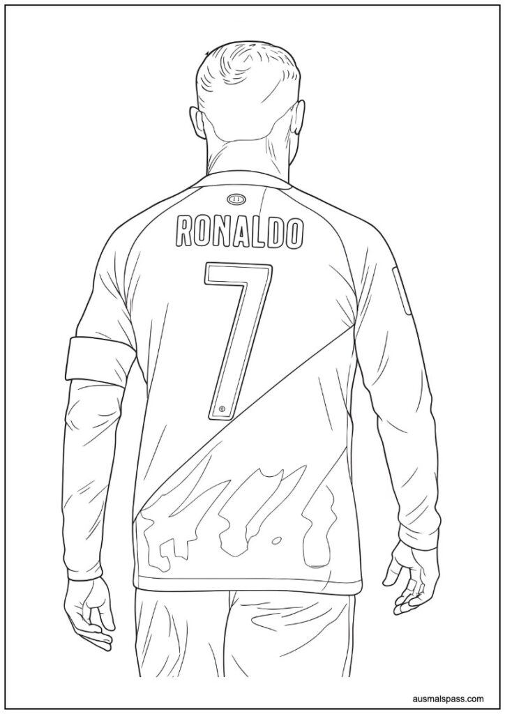 Cristiano Ronaldo Ausmalbilder