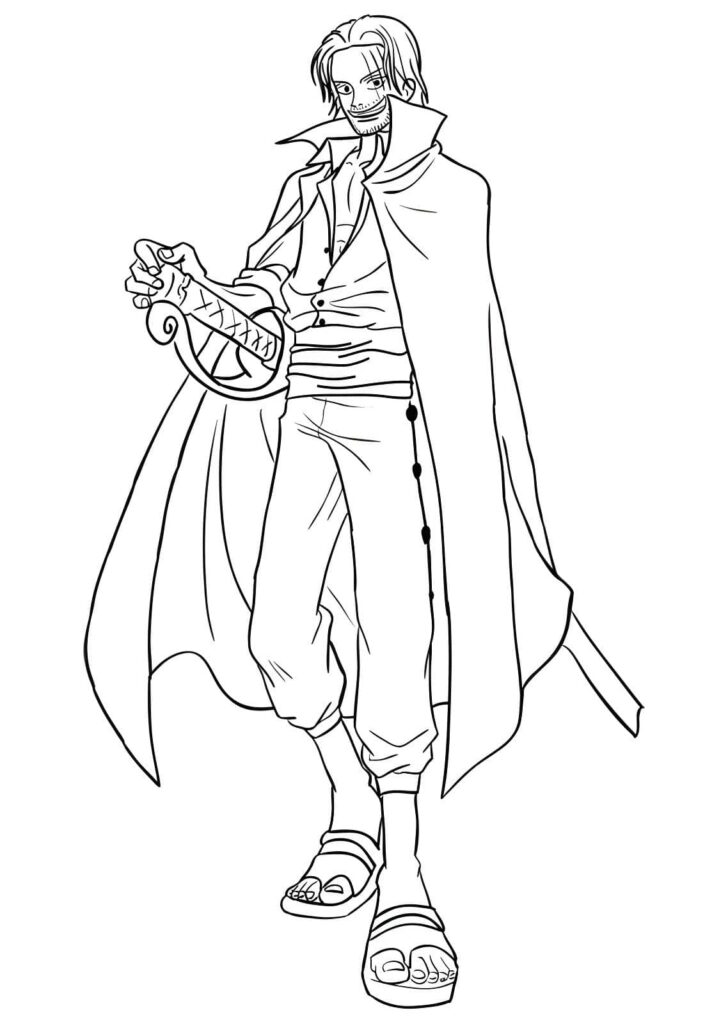 Zeichnung Von Brook Aus One Piece Zum Ausdrucken Ausmalbild zum Drucken Zeichnung Von Brook Aus One Piece Zum Ausdrucken Ausmalbild