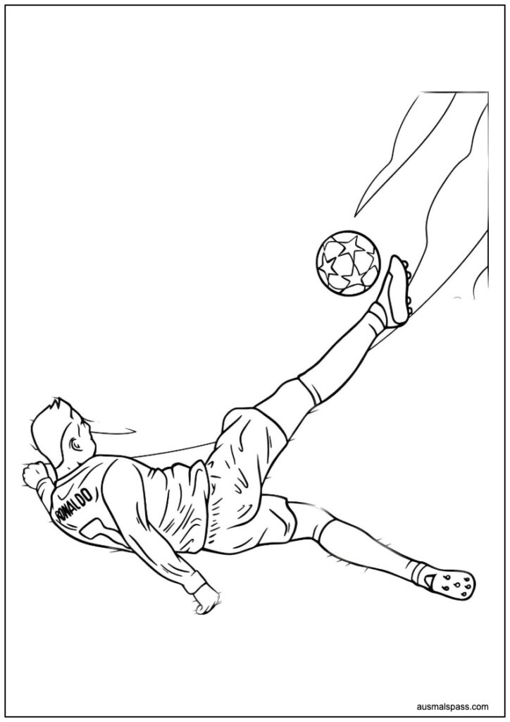 Cristiano Ronaldo Ausmalbilder